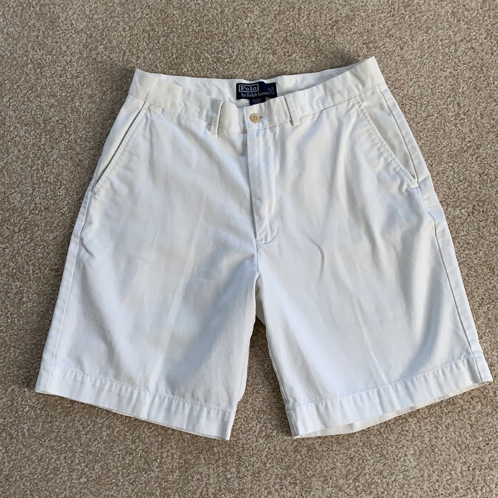 Polo By Ralph Lauren Prospect White Shorts, 32